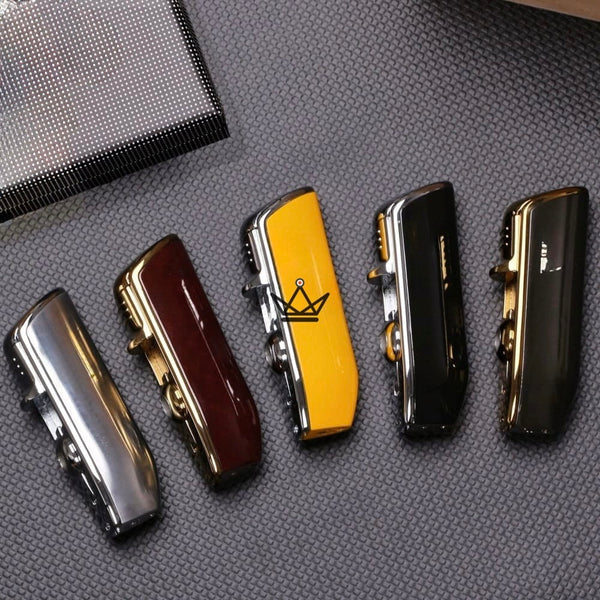 Briquet chalumeau 3 torches rechargeable à poinçon intégré — HOUDINI
