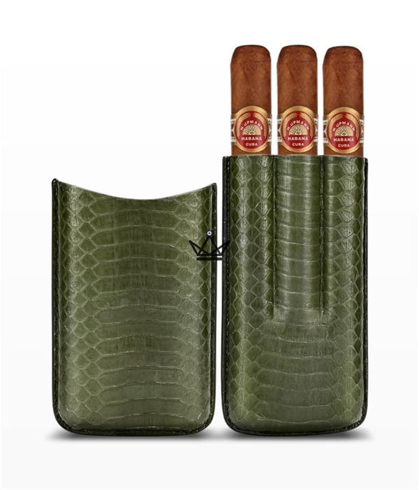 Etui à cigare en cuir - AURELIUS - - etui cigare - Cadeau, Noël, Anniversaire, Original - Atelier Atypique