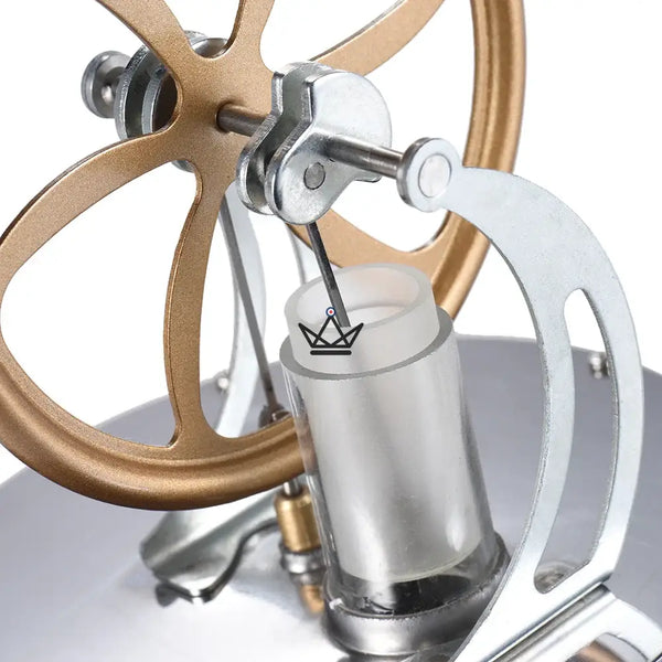 Moteur Stirling Bas Température - Kit DIY ALDABERT - - sterling - Cadeau, Noël, Anniversaire, Original, Fête des pères, fête des mères - Atelier Atypique