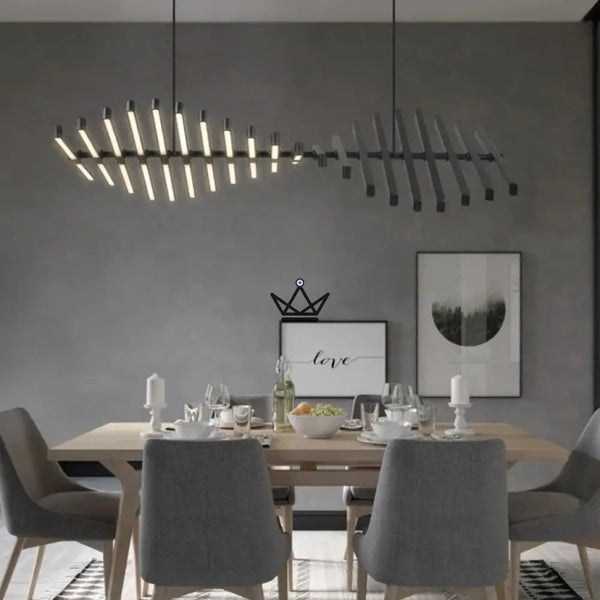 Suspension Luminaire — Éclats de Rhythm – 7/13