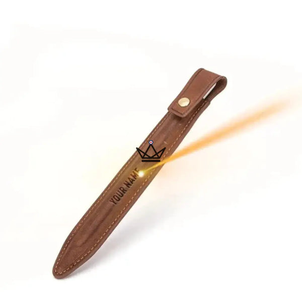 Etui en cuir pour Apple Pencil personnalisable - Voyageur PEN - - Apple Pencil Trousse personnalisable - Cadeau, Noël, Anniversaire, Original - Atelier Atypique