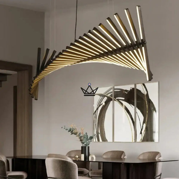 Suspension Luminaire — Éclats de Rhythm – 2/13