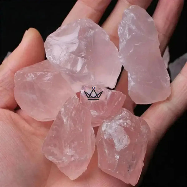Minéraux bruts à collectionner, pack de 4 pierres au choix ou sachet 100 g — LITHOS, Sachet 100 g / Quartz rose