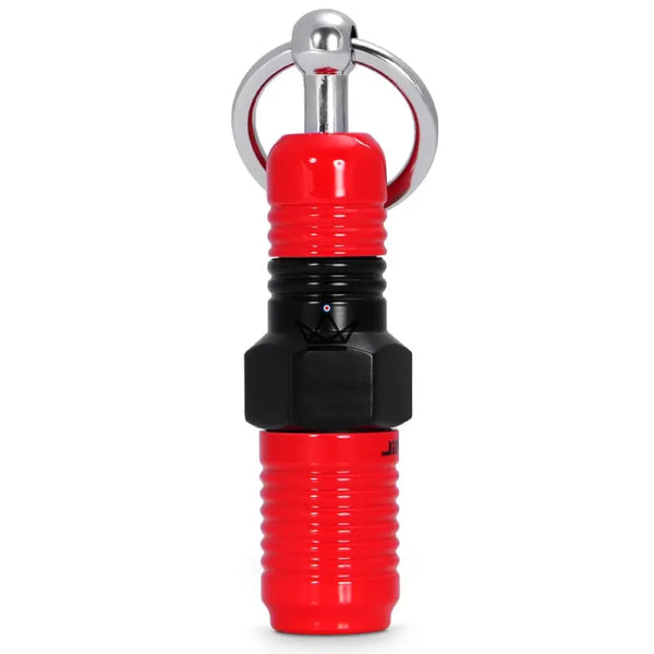 Emporte-pièce à cigare double porte-clés en acier inoxydable — BINÔME – 6/9