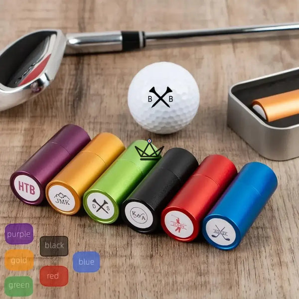 Tampon pour balles de golf personnalisable, monogramme ou logo — PAR – 2/19