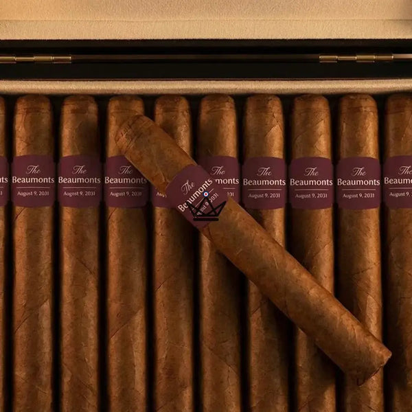 Bagues de cigare personnalisables témoins du marié, 28 couleurs — TÉMOIN – 8/9