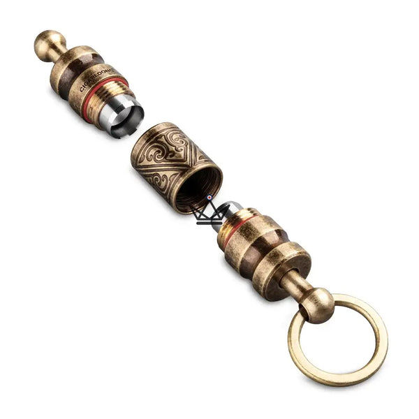Coupe-cigare emporte-pièce porte-clés ciselé à têtes interchangeables — TALISMAN – 4/10