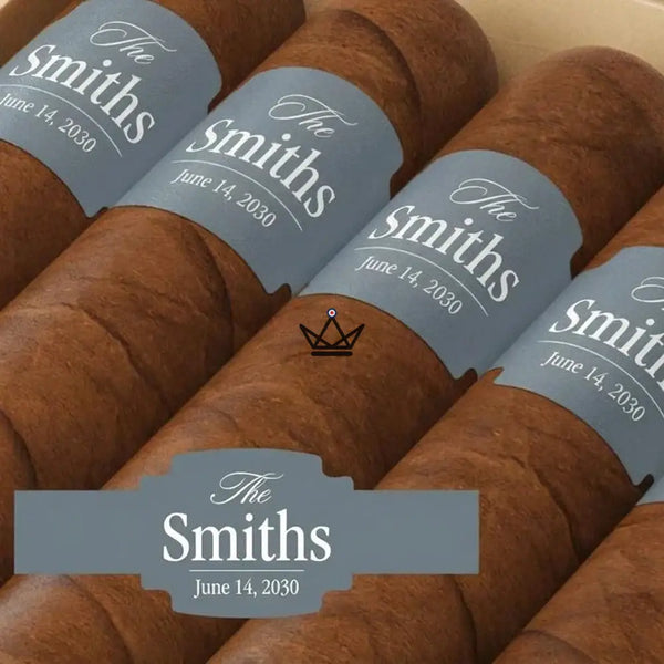 Bagues de cigare personnalisables témoins du marié, 28 couleurs — TÉMOIN – 5/9