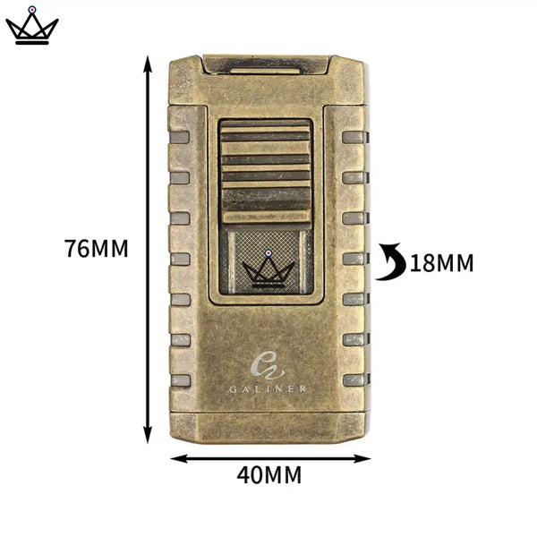 Pack Prestige Briquet et Coupe-Cigare - Héritage Edition - - Briquet - Cadeau, Noël, Anniversaire, Original, Fête des pères, fête des mères - Atelier Atypique
