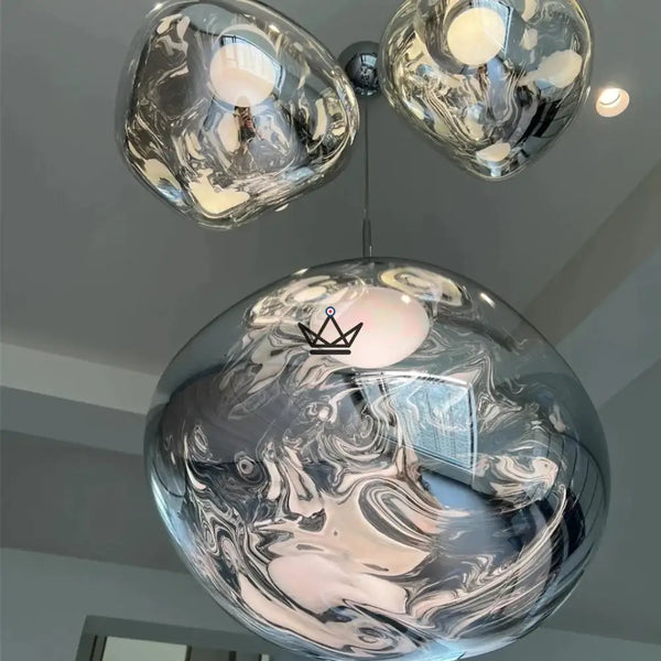 Lustre suspension Luminaire - Melt - - luminaire - Cadeau, Noël, Anniversaire, Original - Atelier Atypique