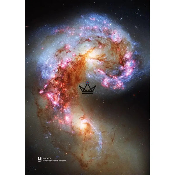 Nebula and galaxy canvas poster, 17 visuals - NEBULA