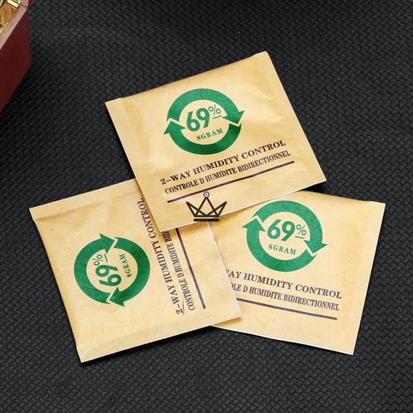 Sachet Humidificateur à Cigares 69% RH – Pack d'Humidification 2 à 3 Mois - - humidificateur - Cadeau, Noël, Anniversaire, Original, Fête des pères, fête des mères - Atelier Atypique
