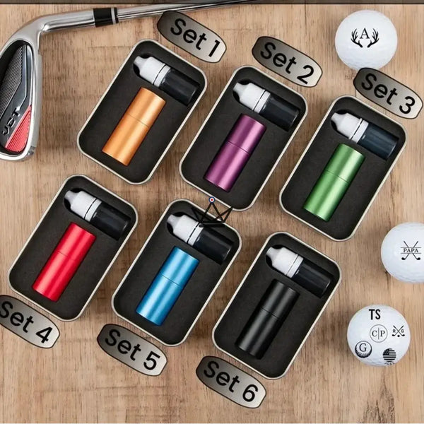 Tampon pour balles de golf personnalisable, monogramme ou logo — PAR – 11/19