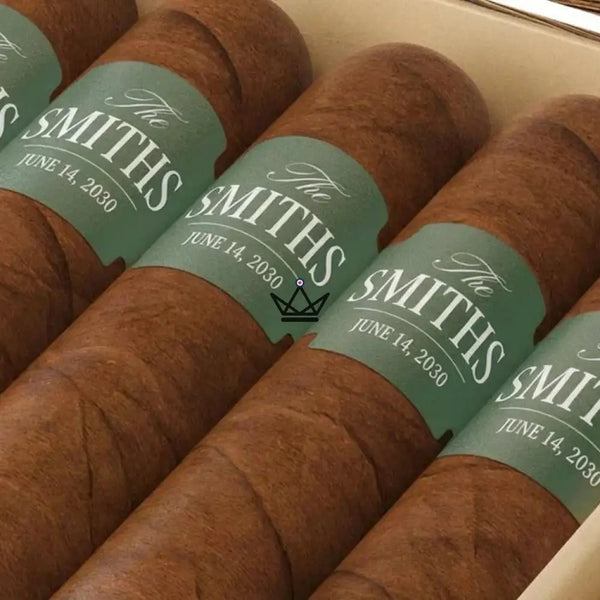 Bagues de cigare personnalisables témoins du marié, 28 couleurs — TÉMOIN – 7/9