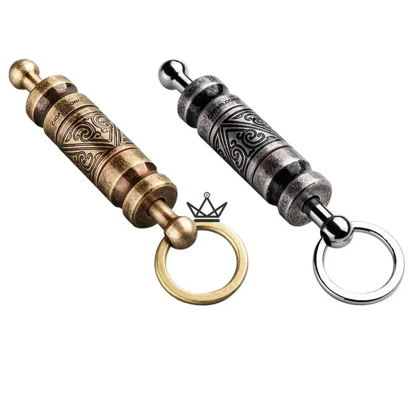 Coupe-cigare emporte-pièce porte-clés ciselé à têtes interchangeables — TALISMAN – 8/10
