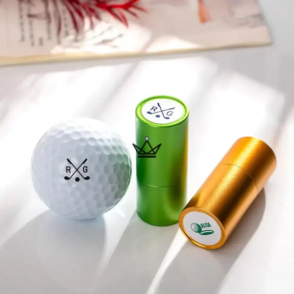 Tampon pour balles de golf personnalisable, monogramme ou logo — PAR – 10/19