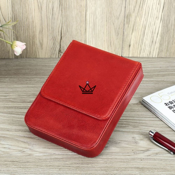 Etui en cuir de luxe pour stylo plume - Magnus (personnalisable) - - etui stylo personnalisable - Cadeau, Noël, Anniversaire, Original - Atelier Atypique