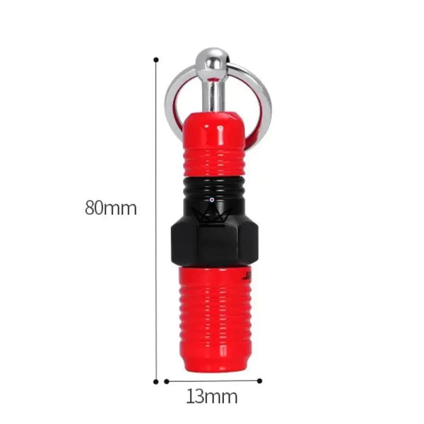 Emporte-pièce à cigare double porte-clés en acier inoxydable — BINÔME – 5/9