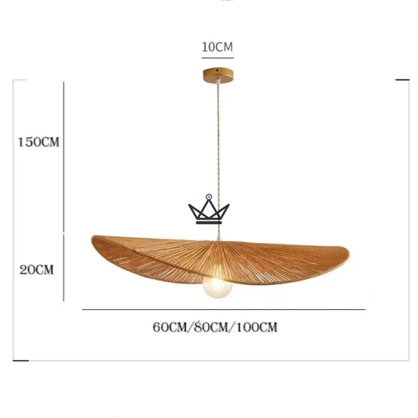 Lustre suspension Luminaire - Cordage Solaire - - luminaire - Cadeau, Noël, Anniversaire, Original - Atelier Atypique