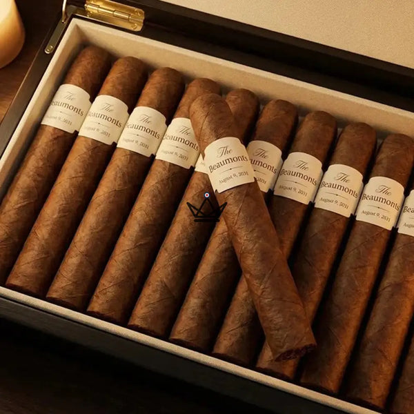 Bagues de cigare personnalisables témoins du marié, 28 couleurs — TÉMOIN – 9/9