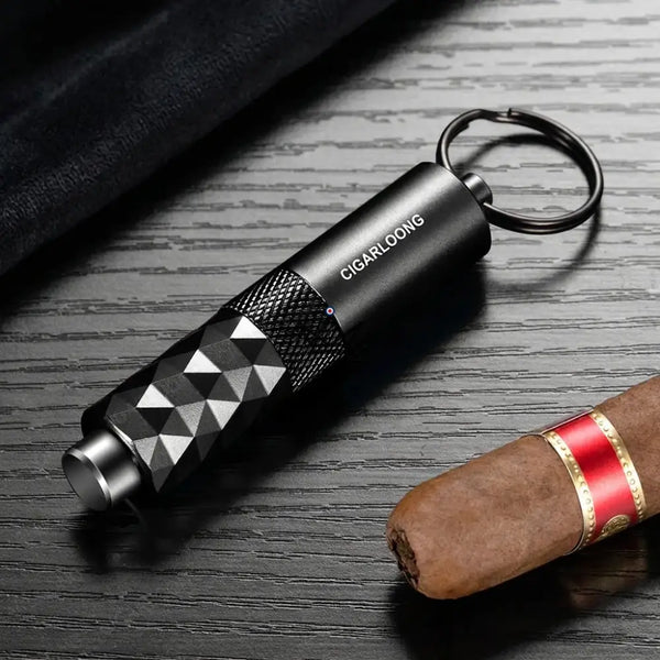 Perce-cigare porte-clés à facettes diamant, 5 coloris — FACETTE – 8/21