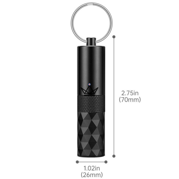 Perce-cigare porte-clés à facettes diamant, 5 coloris — FACETTE – 21/21
