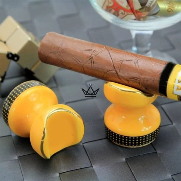 Deux Porte-cigares - COHIBA LAPAZ original céramique cadeau homme anniversaire fete pere