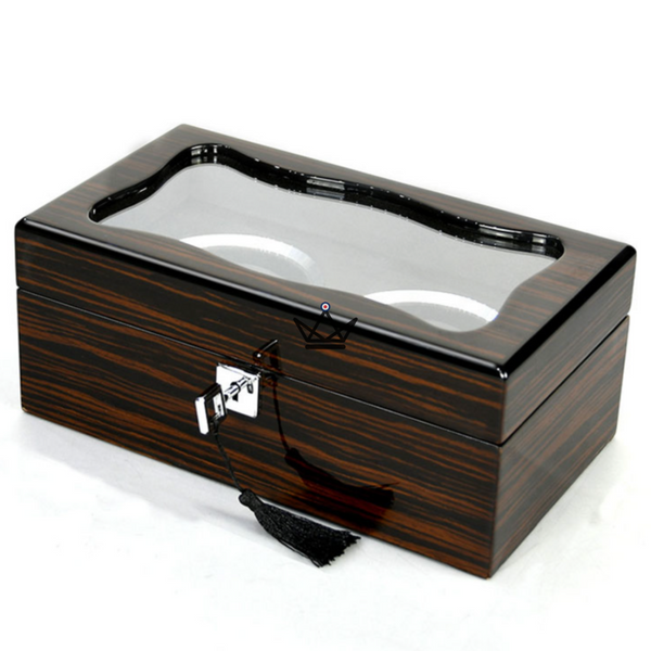 Coffret de rangement pour montre de luxe - Luxuria Temporum - - Remontoirs - Cadeau, Noël, Anniversaire, Original - Atelier Atypique