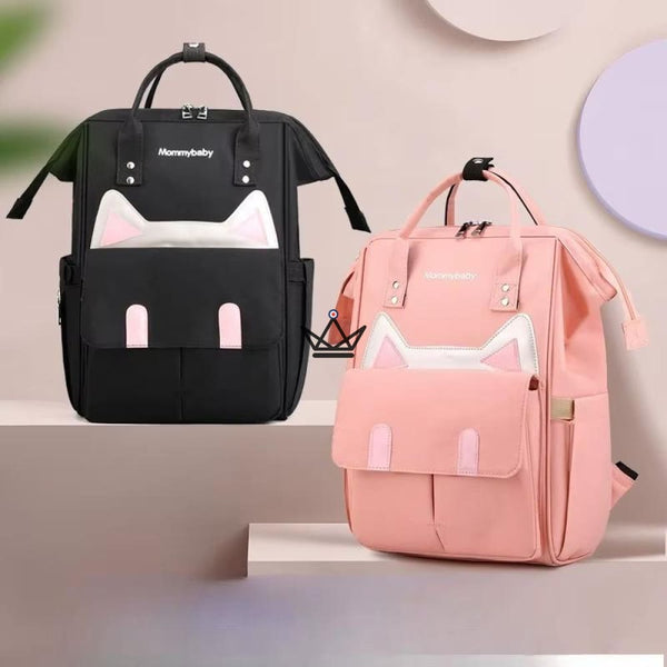 sac de maternité à langer liste de naissance bebe nouveau né chaton