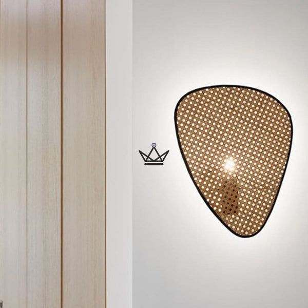 Lustre suspension Luminaire - Screen Rotin - - luminaire - Cadeau, Noël, Anniversaire, Original - Atelier Atypique