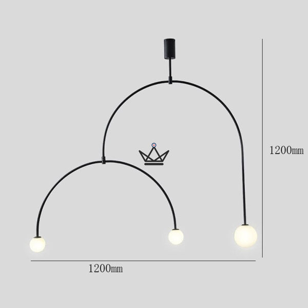 Lustre Suspension - Balance - - luminaire - Cadeau, Noël, Anniversaire, Original - Atelier Atypique
