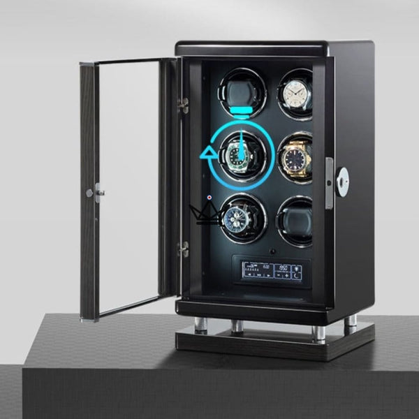 Remontoir pour montres automatiques - Baelish Luxe (Verrouillage empreinte digitale) - - Remontoirs - Cadeau, Noël, Anniversaire, Original Atelier Atypique