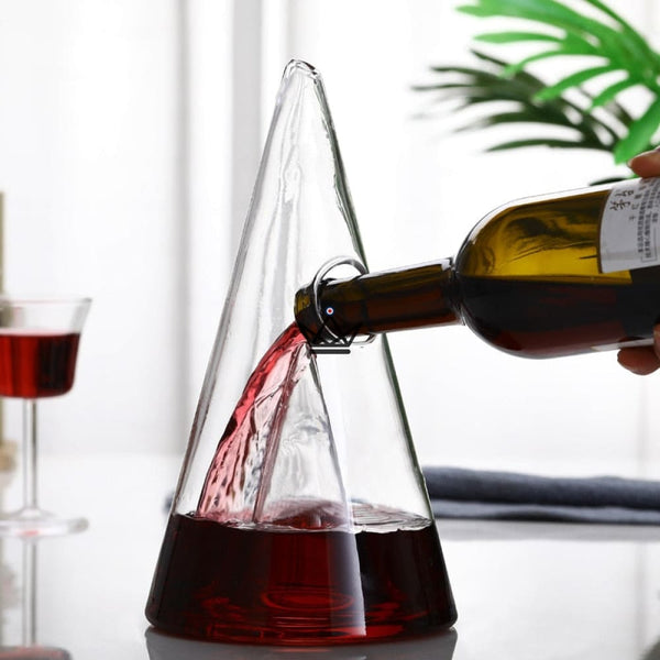 Carafe à vin / décanteur Pyramide - YUCATAN - - carafe à decanter - Cadeau, Noël, Anniversaire, Original - Atelier Atypique