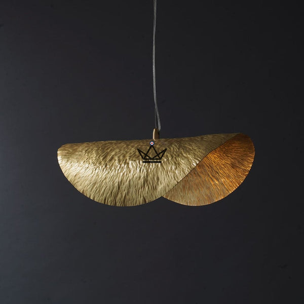 Lotus Leaf Copper Pendant Light — Brass Goldyz, Default Title
