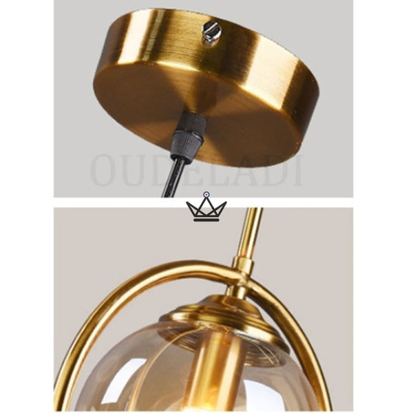Luminaire design Nordic - World Circle - - luminaire - Cadeau, Noël, Anniversaire, Original - Atelier Atypique
