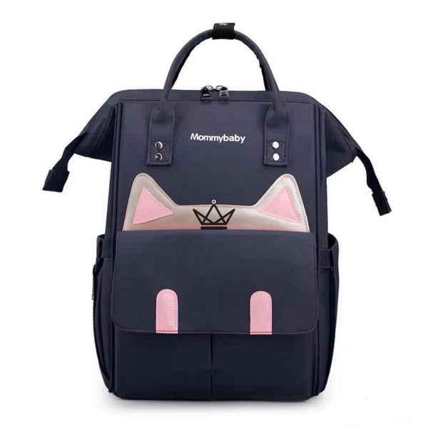 sac de maternité à langer liste de naissance bebe nouveau né chaton bleu