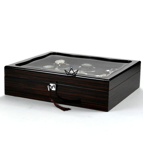 Coffret de rangement pour montre de luxe - Luxuria Temporum - - Remontoirs - Cadeau, Noël, Anniversaire, Original - Atelier Atypique