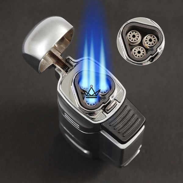 Pack briquet torche et Coupe-cigare - Incendium - - coffret cigare - Cadeau, Noël, Anniversaire, Original - Atelier Atypique