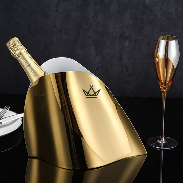 Seau à champagne Luxe et design - Archibald Damkjaer - - Seau à glace - Cadeau, Noël, Anniversaire, Original - Atelier Atypique