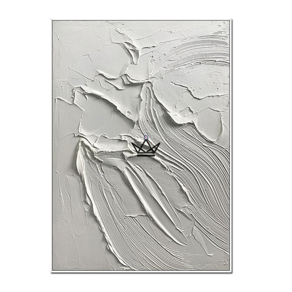 Peinture à l'huile sur toile XXL - Contraste Intense - - toile - Cadeau, Noël, Anniversaire, Original - Atelier Atypique