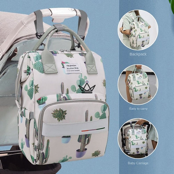 Sac à dos de maternité - FLORES - Atelier Atypique