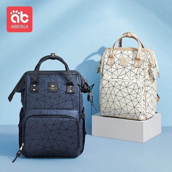 Sac à dos de Maternité / à langer — GEOMETRIX, Beige