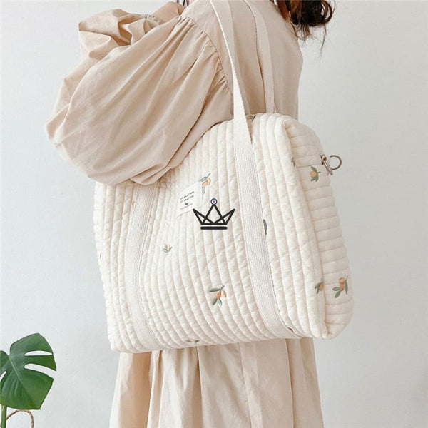 sac maternité a langer bandoulière pour poussette liste de naissance motif olive grande taille