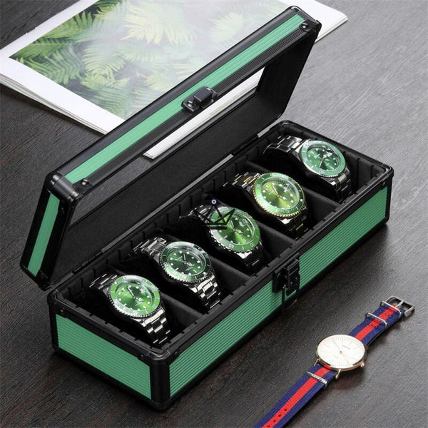 Coffret de rangement pour montre de luxe - Ordo Tempus - - Remontoirs - Cadeau, Noël, Anniversaire, Original - Atelier Atypique