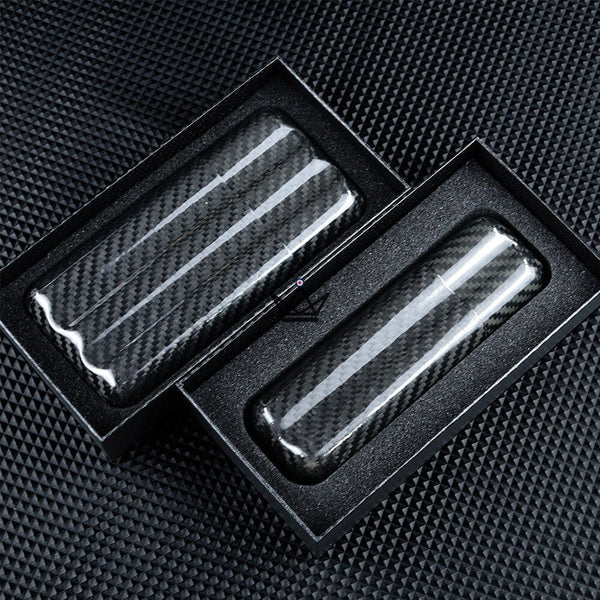 Étui à cigares CARBON — fibre de carbone, 2 ou 3 cigares, cepo 60 max – 7/7
