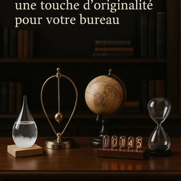 Les objets scientifiques décoratifs : une touche d'originalité pour votre bureau