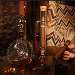Infuseur à cigare haut de gamme avec hygromètre- Infusio Prestige - [] - Infuseur cigare - Cadeau, Noël, Anniversaire, Original, Fête des pères, fête des mères - Atelier Atypique