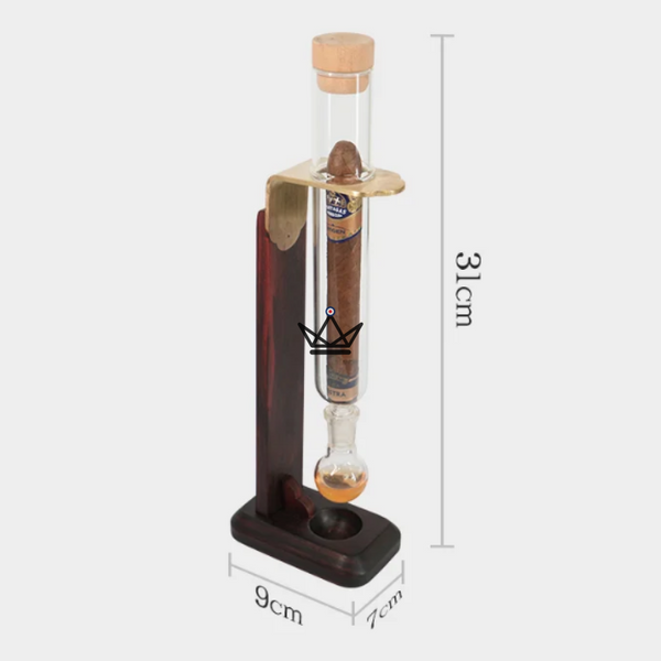 Infuseur à cigare haut de gamme avec hygromètre- Infusio Prestige - [] - Infuseur cigare - Cadeau, Noël, Anniversaire, Original, Fête des pères, fête des mères - Atelier Atypique