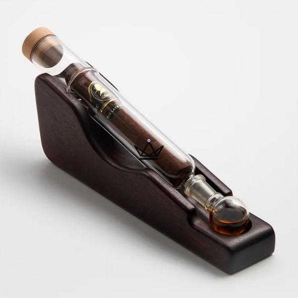 Infuseur à cigare haut de gamme avec hygromètre- Infusio Axis - [] - Infuseur cigare - Cadeau, Noël, Anniversaire, Original, Fête des pères, fête des mères - Atelier Atypique