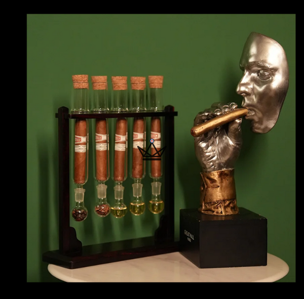 Infuseur à cigare haut de gamme – Infusio Quintessence| 5 cigares - [] - Infuseur cigare - Cadeau, Noël, Anniversaire, Original, Fête des pères, fête des mères - Atelier Atypique